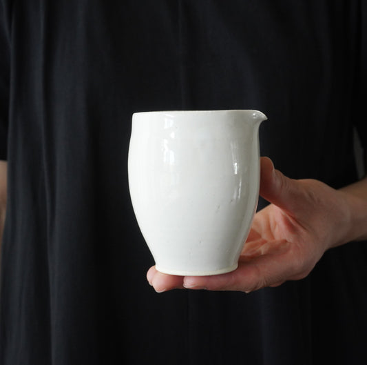 K-48- 茶海 白釉