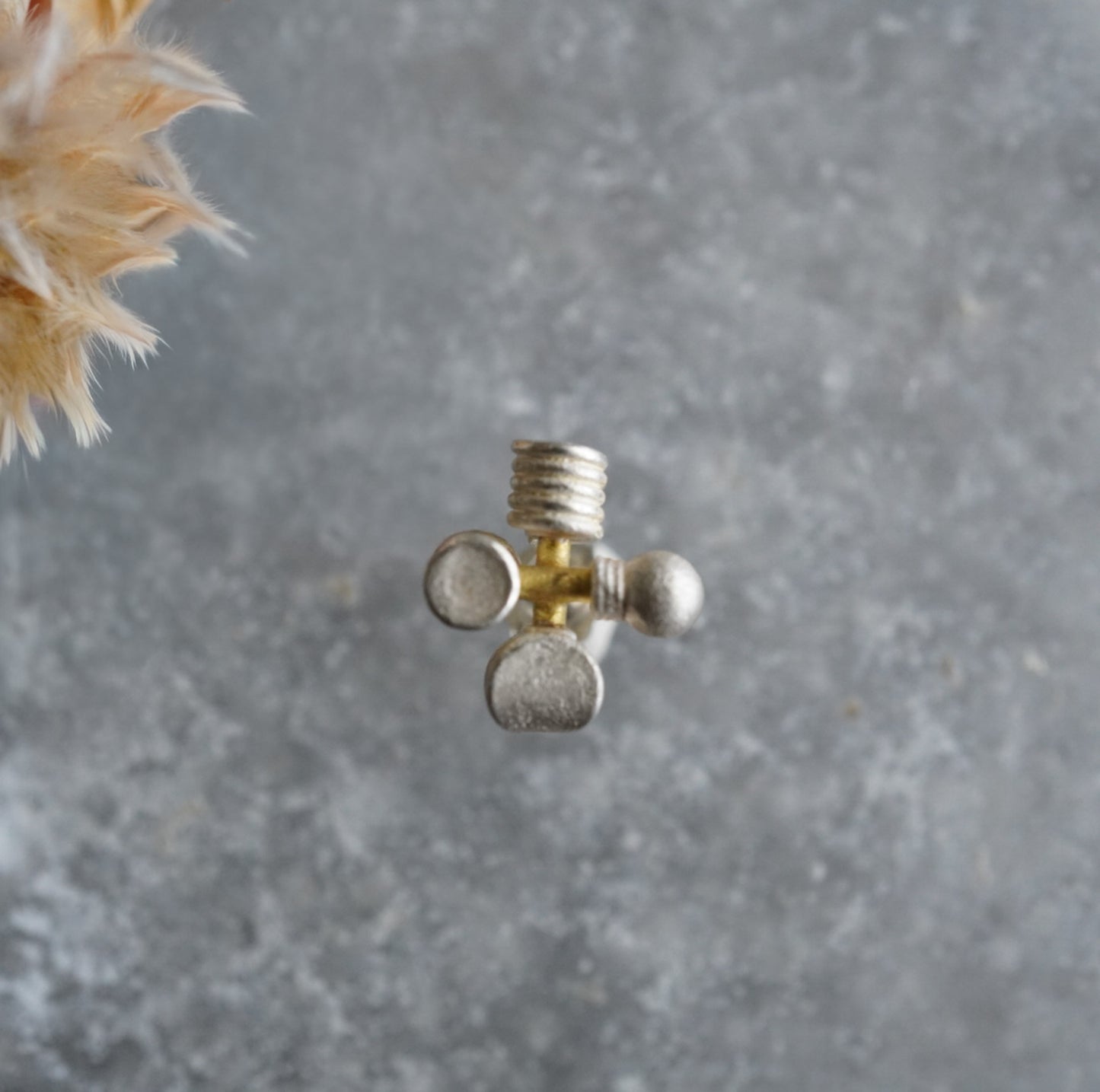 N-04- 4seeds Pierce silver（シングル）