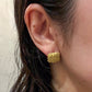 N-37- Pattern Earring ダイケイ bronze