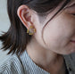 N-03- Mixed Seeds Earring bronze（シングル）