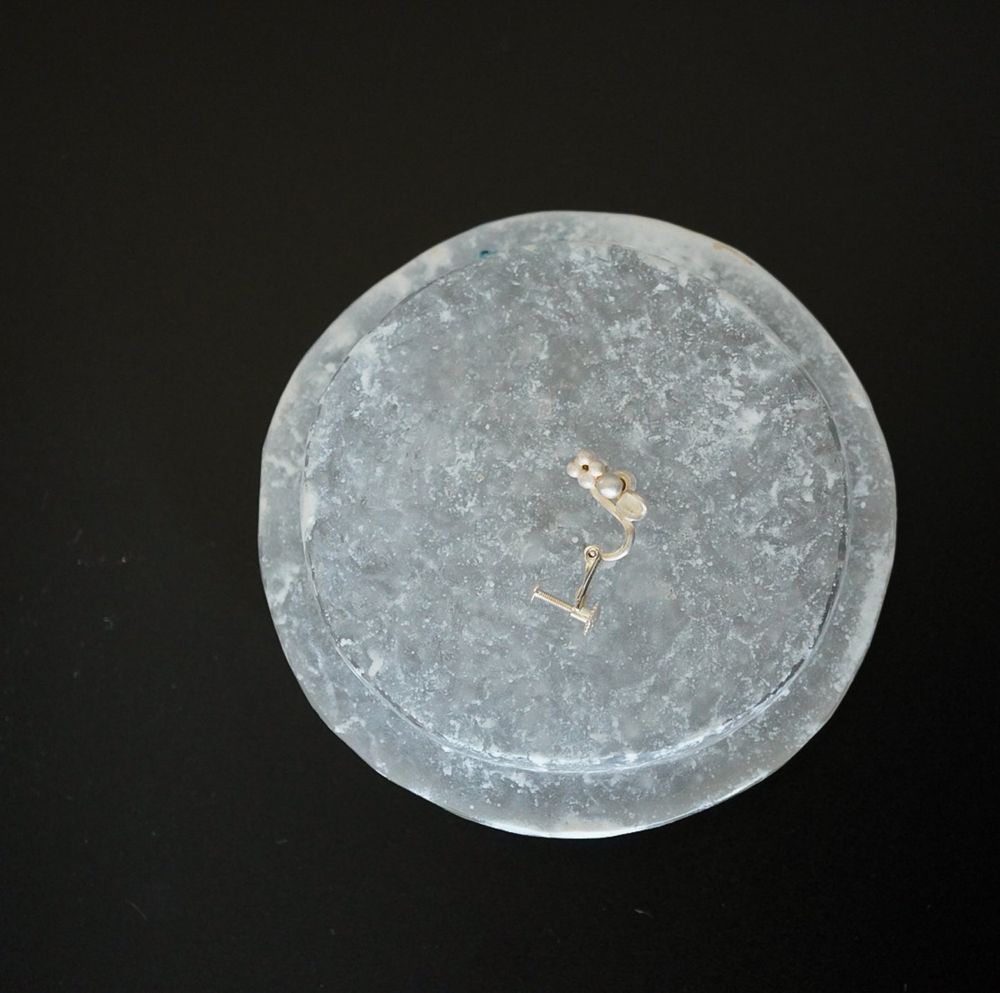 N-06- 4seeds Earring silver（シングル）