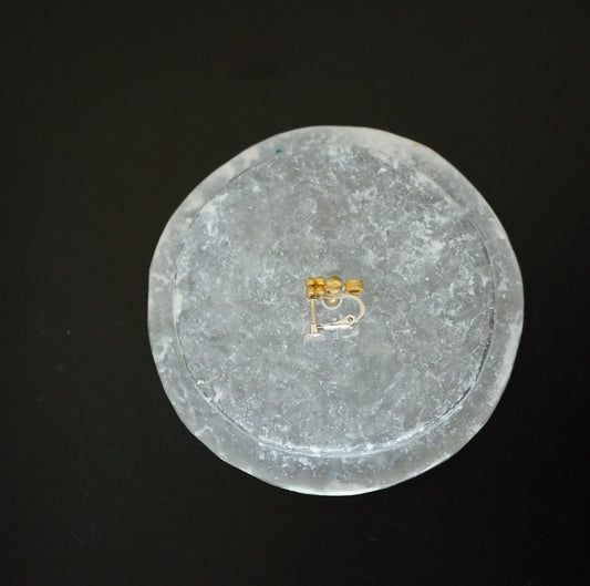 N-07- 4seeds Earring bronze(シングル)