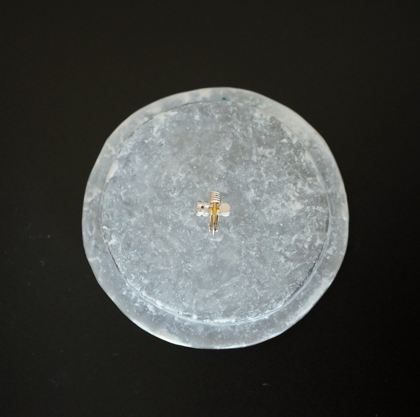 N-08- 3seeds Earring silver（シングル）