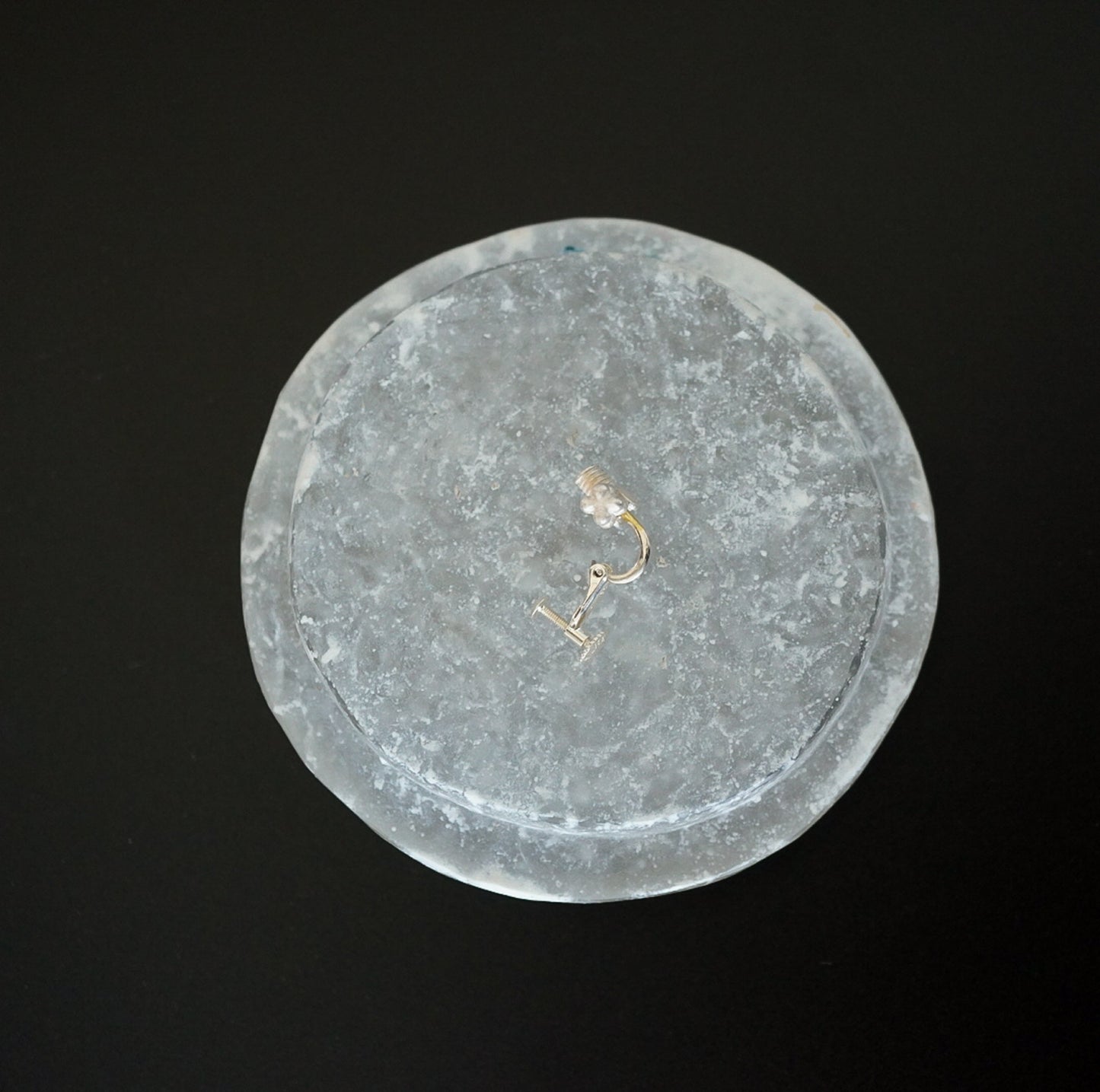 N-08- 3seeds Earring silver（シングル）