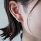 N-07- 4seeds Earring bronze（シングル）