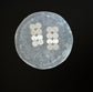 N-75- Flutter Earring silver