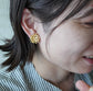 N-29- Prism Earring L brass