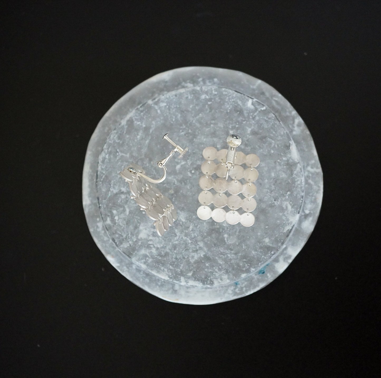 N-77- Lilt Earring silver