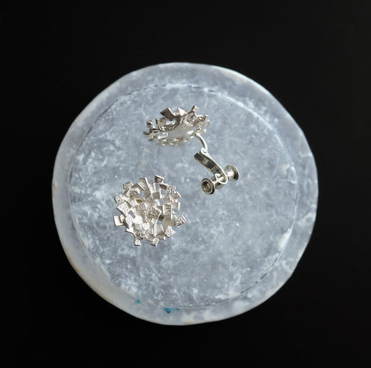 N-28- Prism Earring L silver