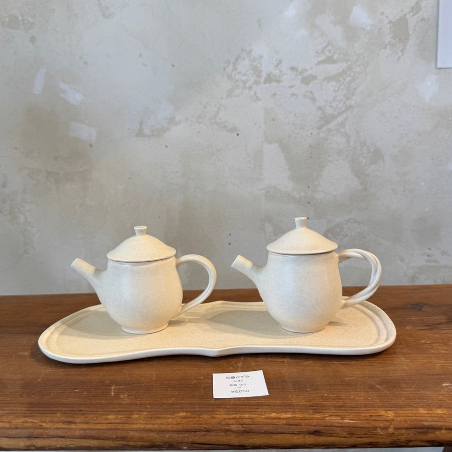 K-47- 茶壺（小） アイボリー