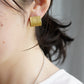 N-50- Line pierce wide bronze（シングル）