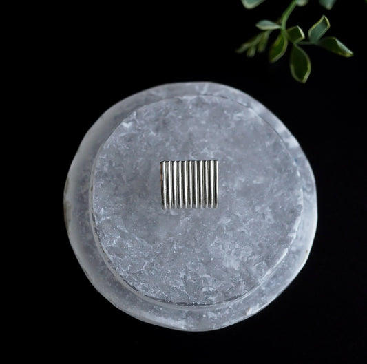 N-49- Line Pierce wide silver （シングル）
