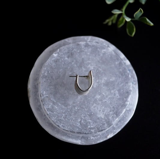 N-49- Line Pierce wide silver （シングル）