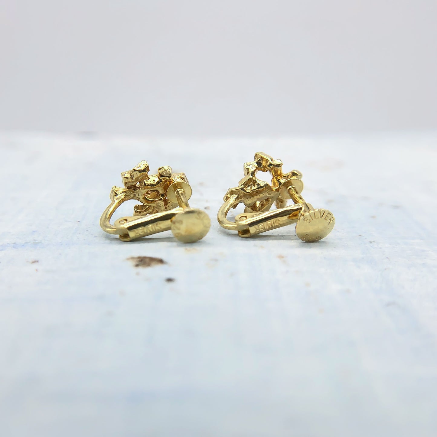 N-25- Prism Earring S brass