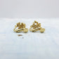 N-25- Prism Earring S brass