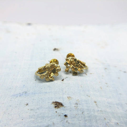 N-25- Prism Earring S brass