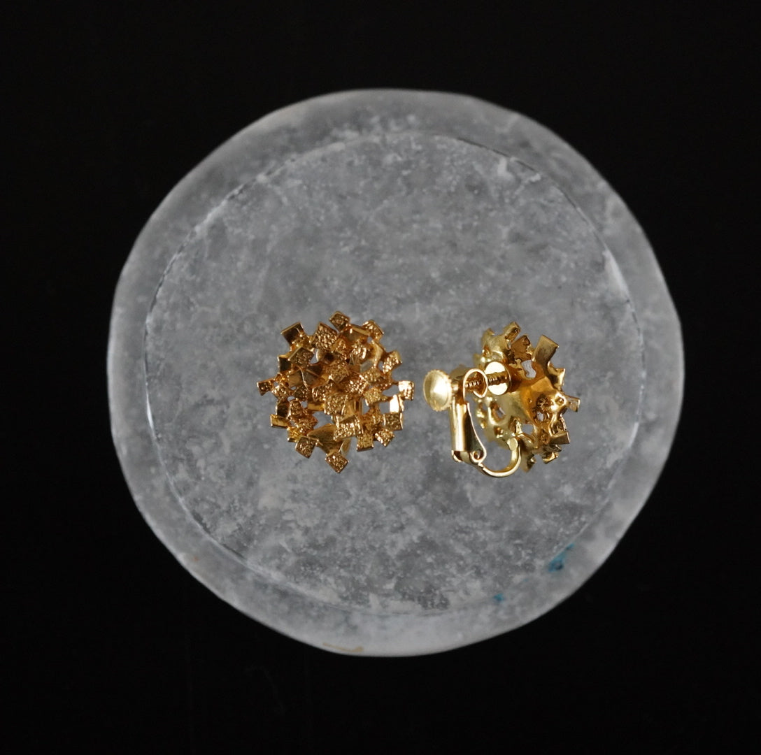 N-29- Prism Earring L brass