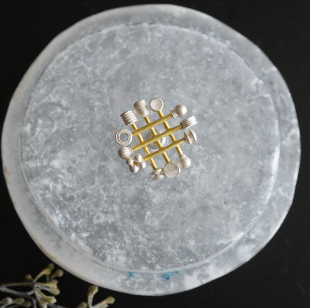 N-01- Mixed Seeds Pierce silver（シングル）